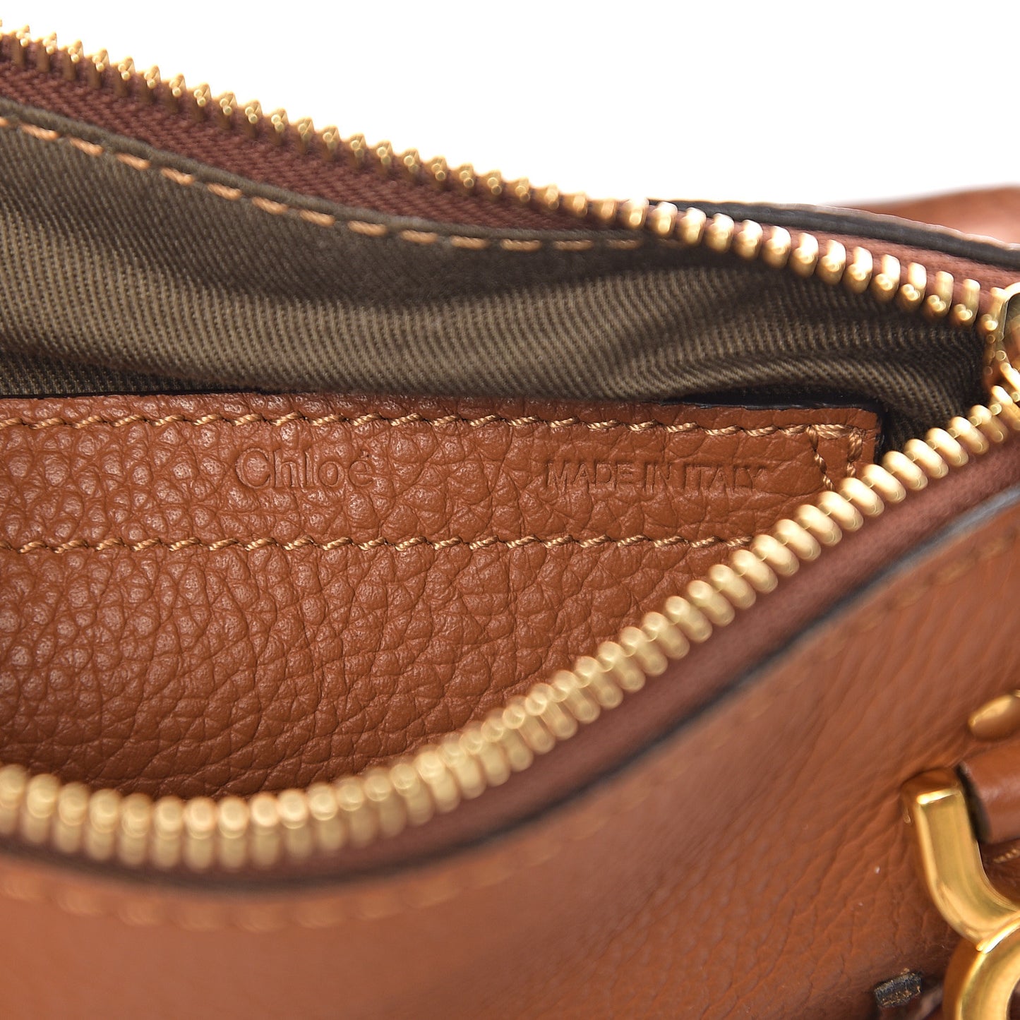 Calfskin Mini Marcie Satchel Tan