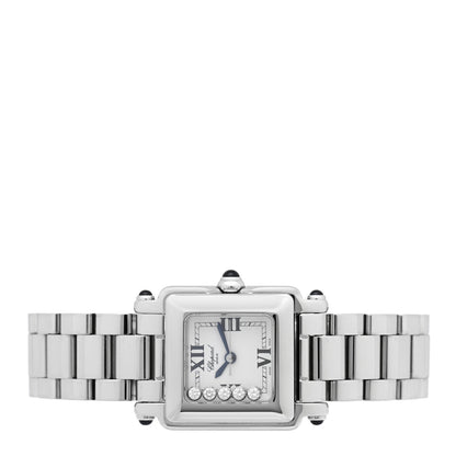 Chopard Stainless Steel 5 Diamond 23mm Happy Sport Quartz Watch 2 of 4