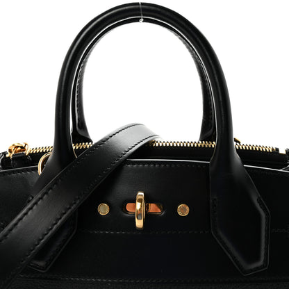 Louis Vuitton Calfskin City Steamer Mini Black 7 of 9