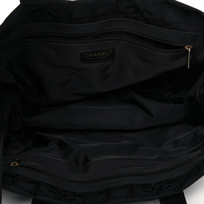 Chanel Nylon Medium Travel Tote Black 6 of 11