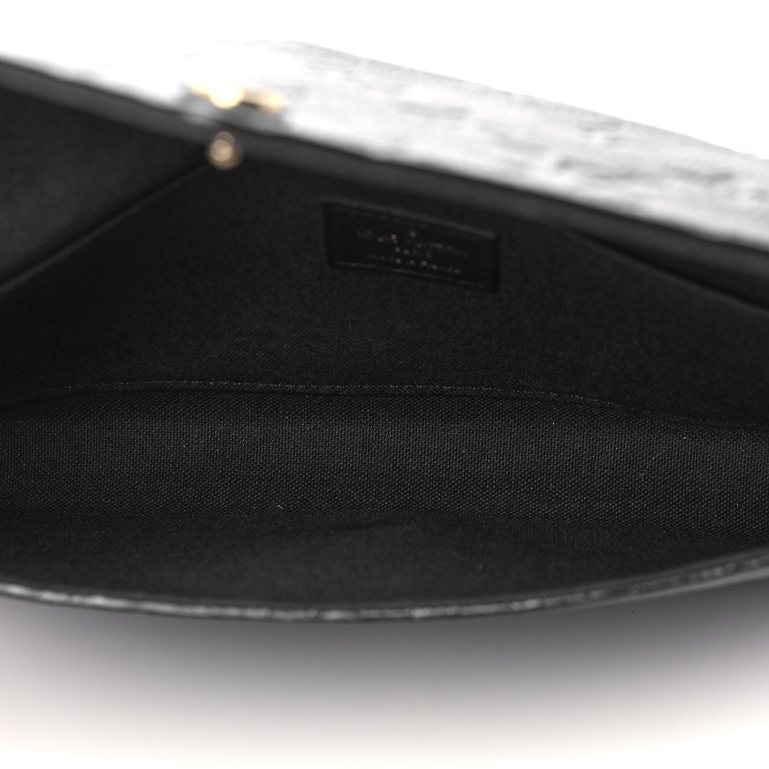 Louis Vuitton Empreinte Pochette Felicie Chain Wallet Black 7 of 10