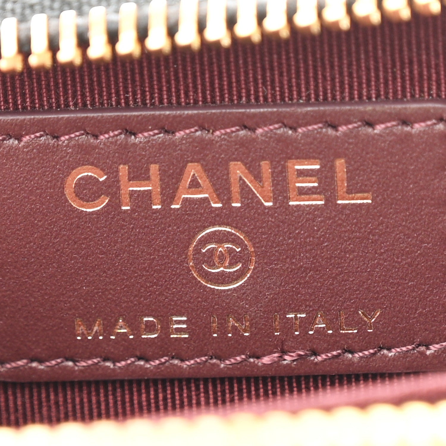 Chanel Caviar Quilted Zip Coin Purse Black 6 of 8