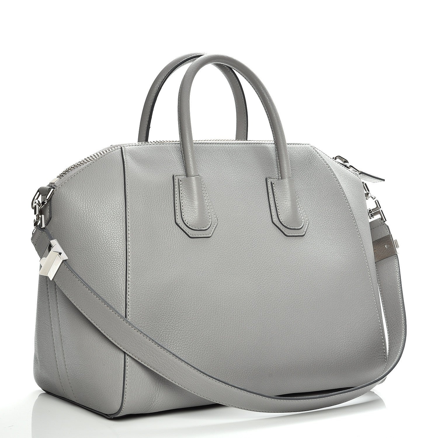 Givenchy Sugar Goatskin Medium Antigona Pearl Grey 4 of 10
