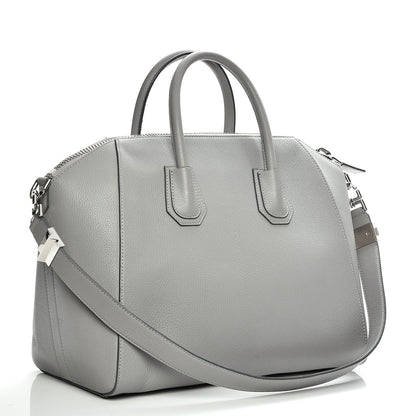 Givenchy Sugar Goatskin Medium Antigona Pearl Grey 4 of 10