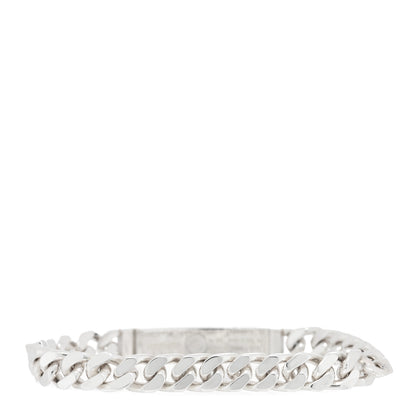 Hermes Sterling Silver TPM Kelly Gourmette Bracelet SH 2 of 3