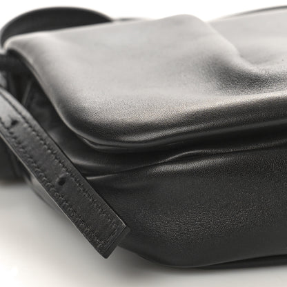 Loewe Shiny Nappa Calfskin Paseo Satchel Black 8 of 10