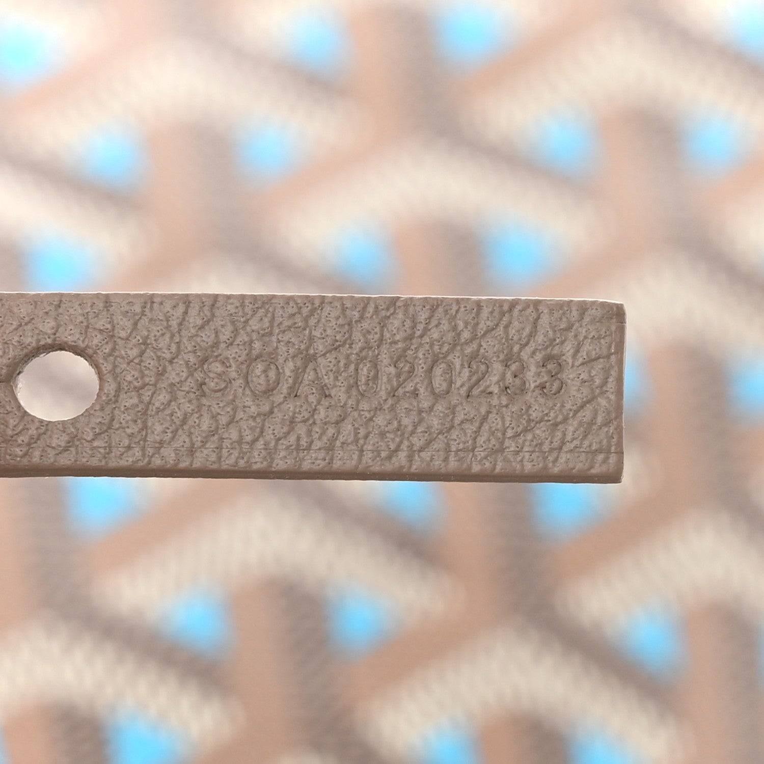 Goyard Goyardine Saint Louis Claire Voie GM Grege Turquoise 8 of 12