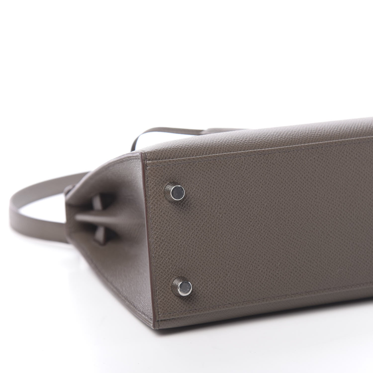 Hermes Epsom Kelly Sellier 25 Etain 10 of 12