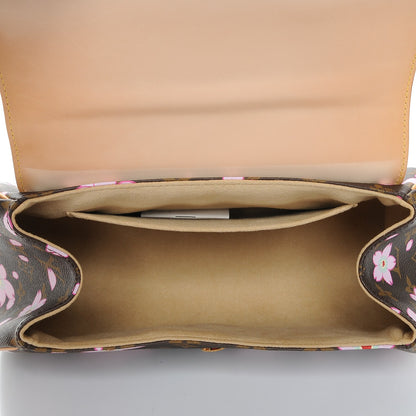 Louis Vuitton Monogram Cherry Blossom Sac Retro Bag Brown 5 of 7