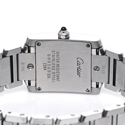Cartier Stainless Steel 20mm Tank Francaise Quartz Watch 4 of 5