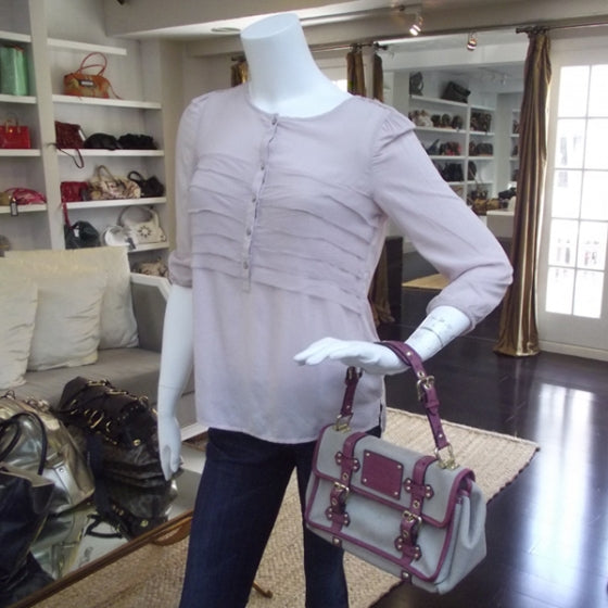 Trianon Ostrich Sac Express GM Lilac