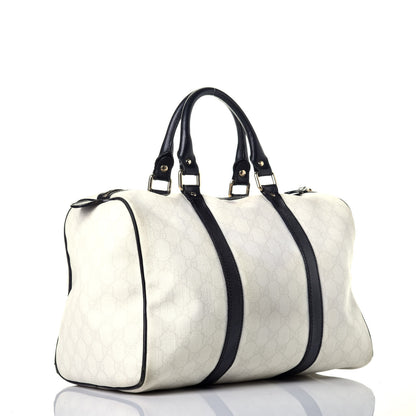 Gucci GG Plus Monogram Medium Joy Boston White Black 3 of 12