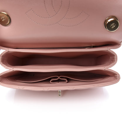 Chanel Lambskin Quilted Small Trendy CC Flap Dual Handle Bag Pink 5 of 13