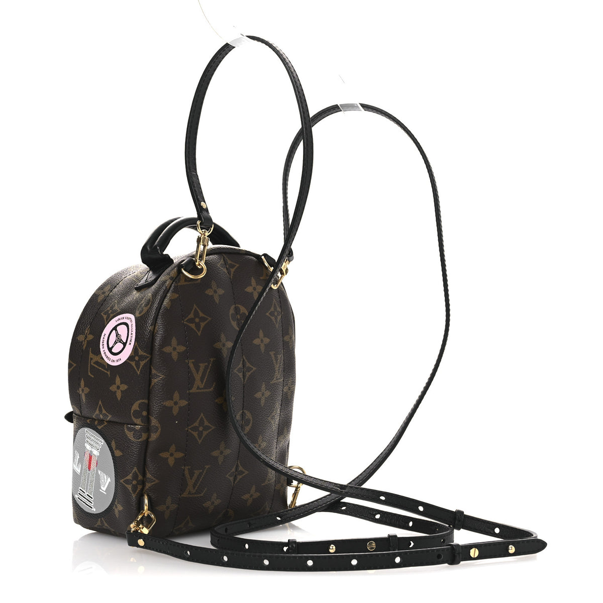 Louis Vuitton Monogram World Tour Palm Springs Backpack Mini 