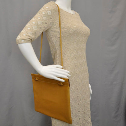 Hermes Clemence Leather Aline Shoulder Bag 2 of 9