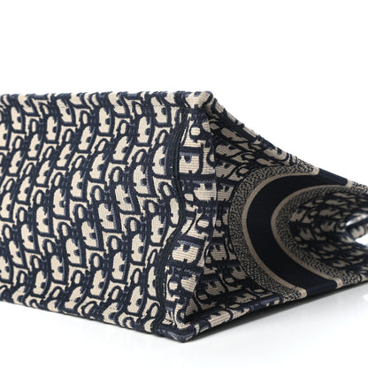 Christian Dior Oblique Medium Book Tote Blue Multicolor 9 of 9