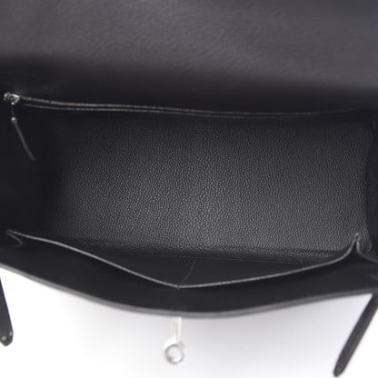 Hermes Togo Kelly Retourne 28 Black 4 of 10