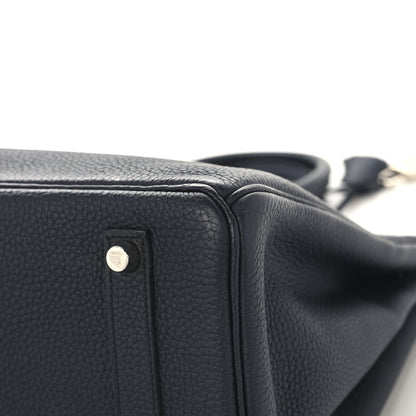 Hermes Togo Birkin 35 Bleu Indigo 12 of 13