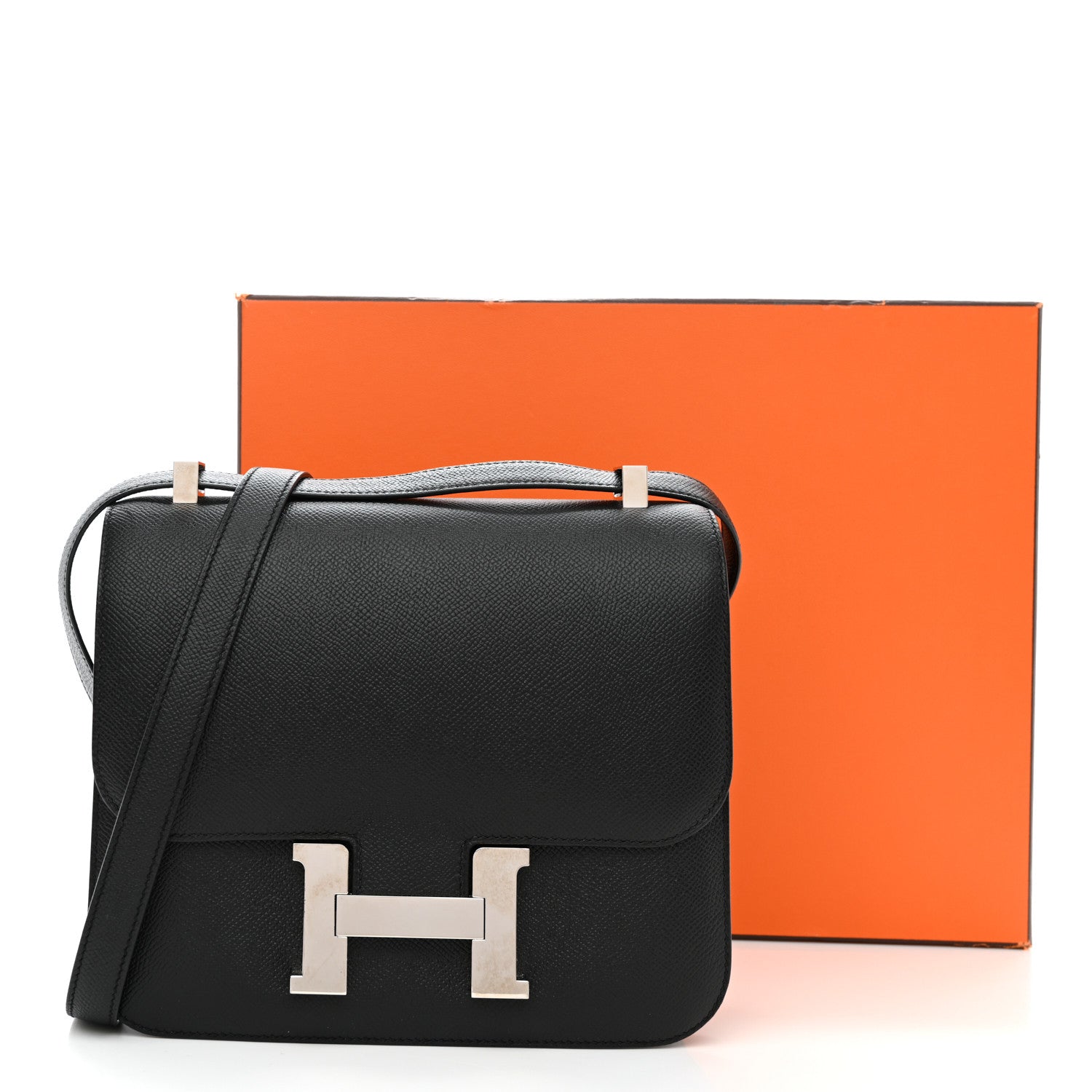 Hermes Epsom Constance 24 Black 13 of 13