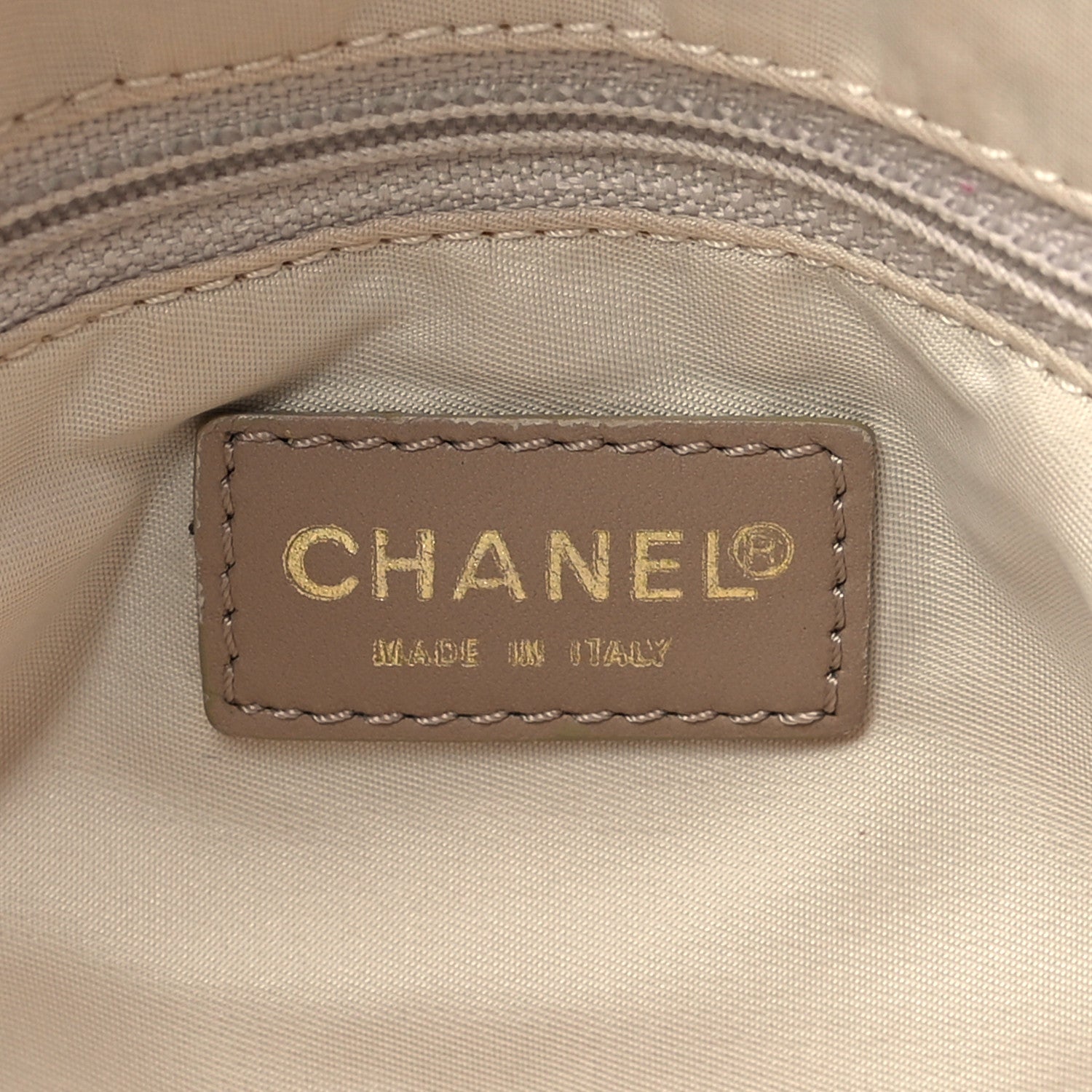 Chanel Nylon Medium Travel Tote Beige 6 of 15