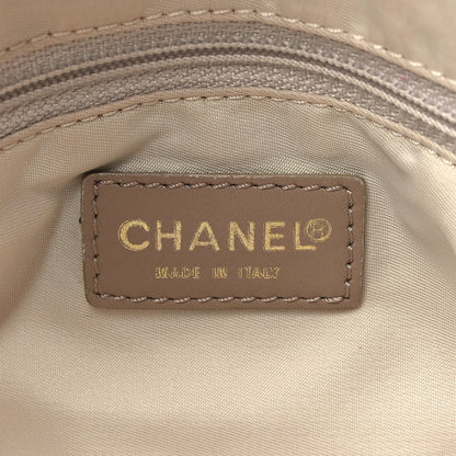Chanel Nylon Medium Travel Tote Beige 6 of 15