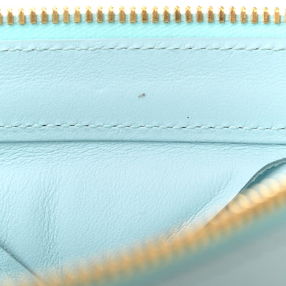 Bottega Veneta Paper Calfskin Maxi Intrecciato Padded Pouch Clutch Spearmint 8 of 10