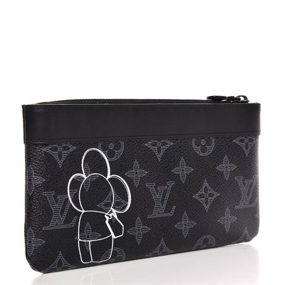 Louis Vuitton Monogram Eclipse Vivienne Pochette Apollo PM 3 of 8