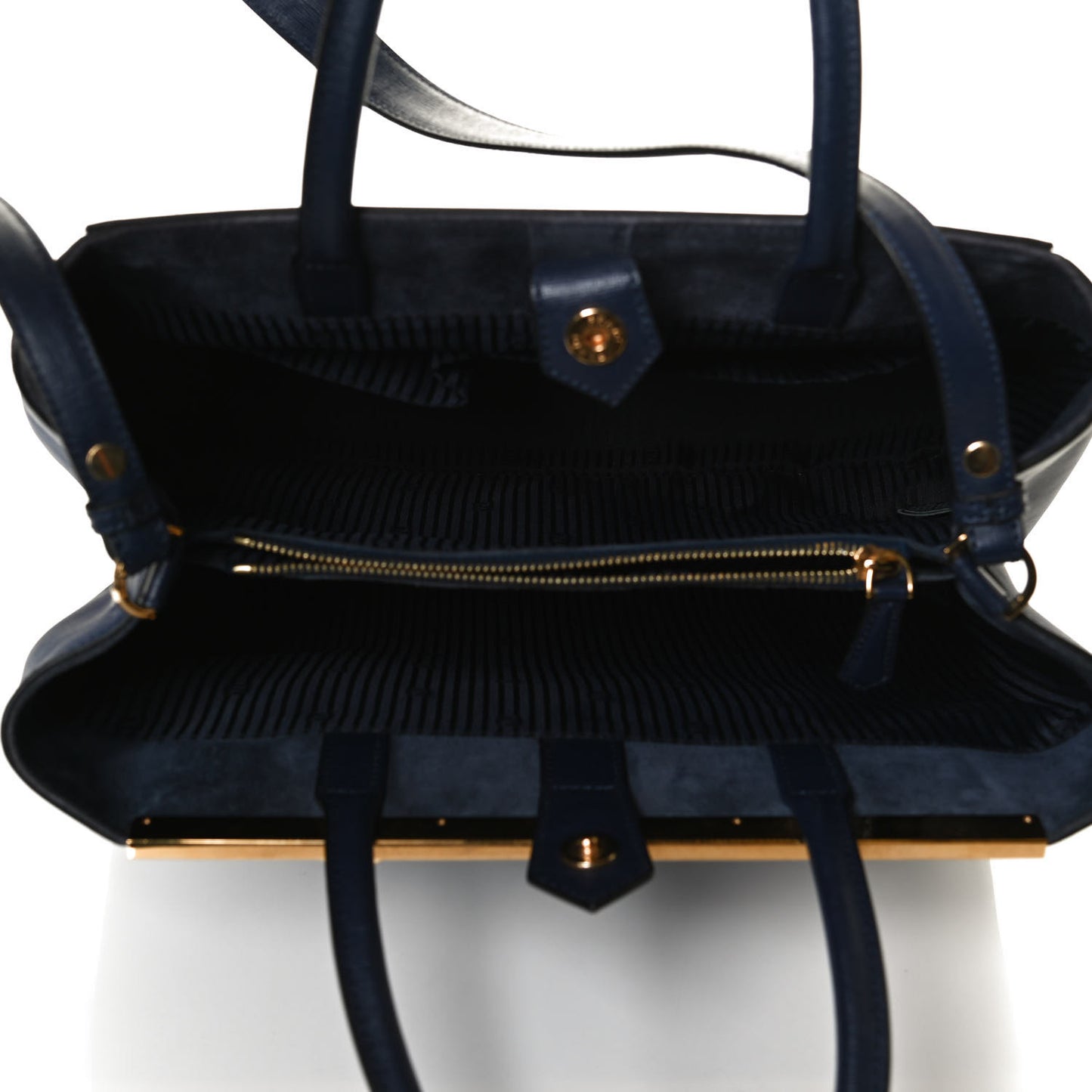 Vitello Elite Regular 2Jours Tote Blue