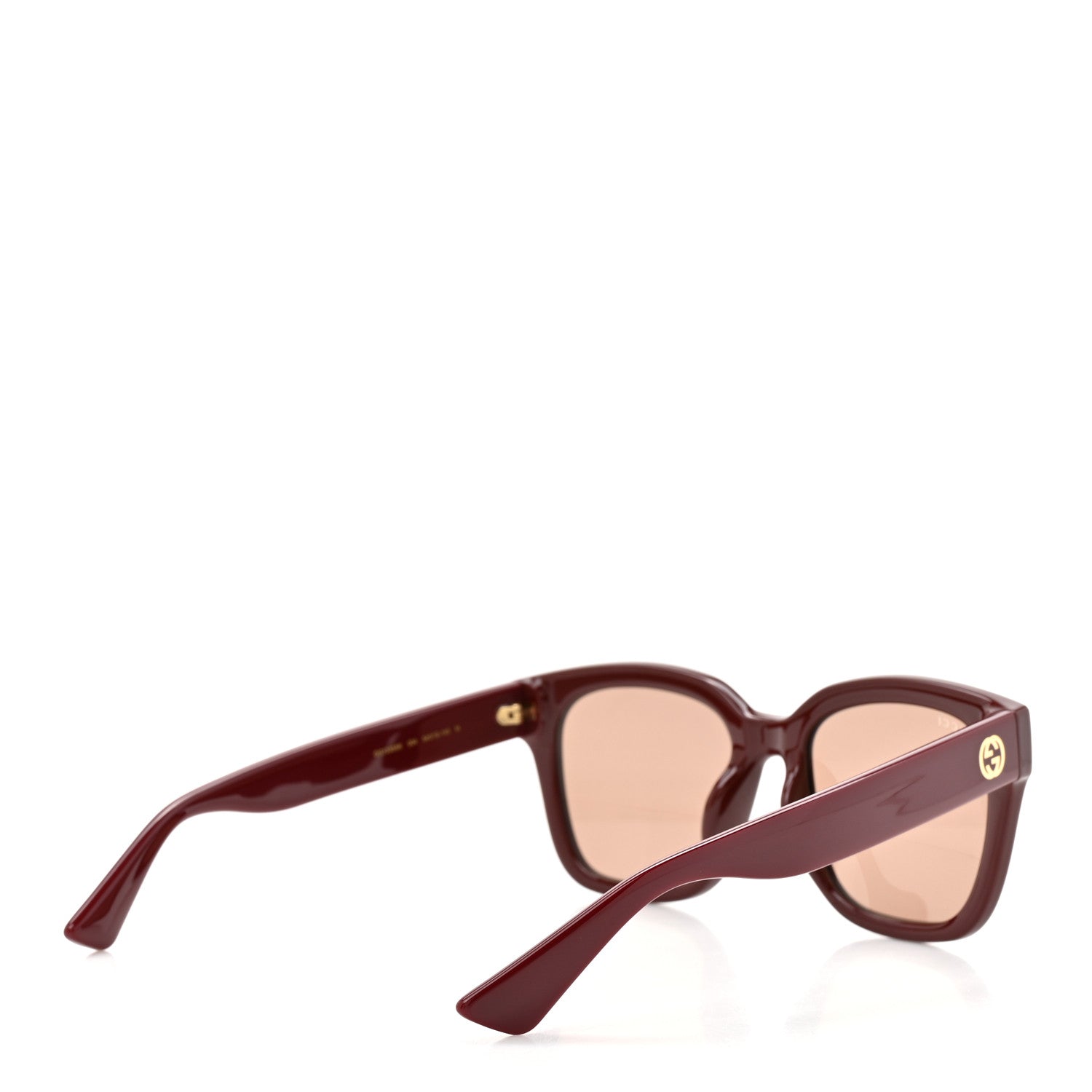 Gucci Acetate Square Frame Sunglasses GG1338SK Red 4 of 7