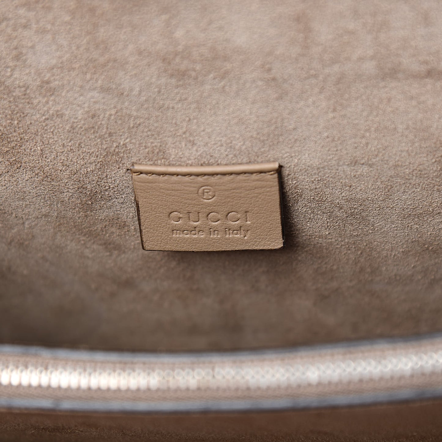 GG Supreme Monogram Small Dionysus Shoulder Bag Taupe