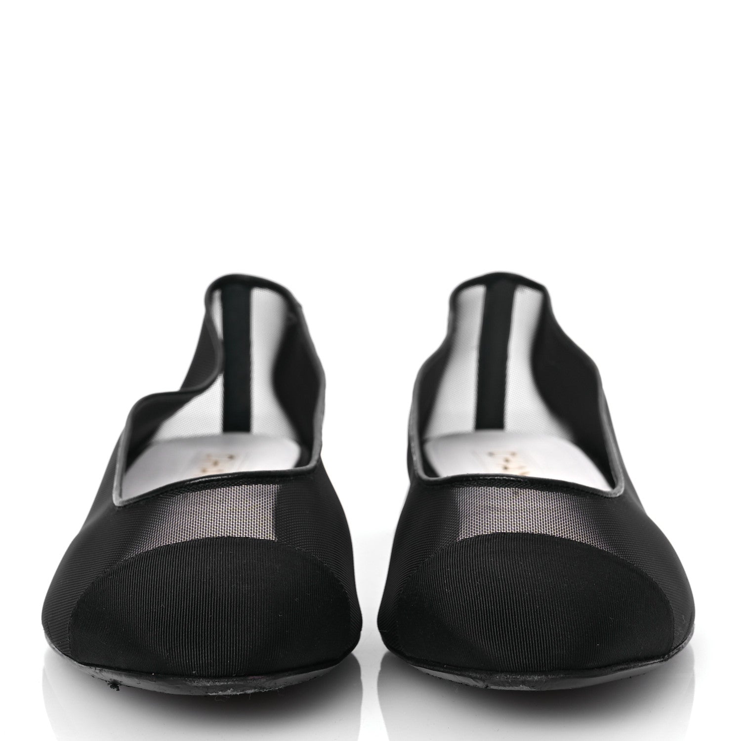 Chanel Mesh CC Ballerina Flats 41 Black 3 of 12
