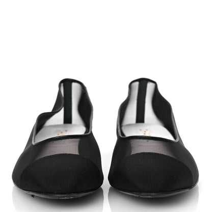 Chanel Mesh CC Ballerina Flats 41 Black 3 of 12
