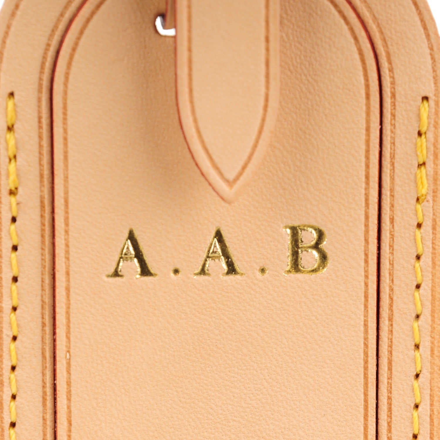 Louis Vuitton Vachetta Luggage Tag 5 of 6