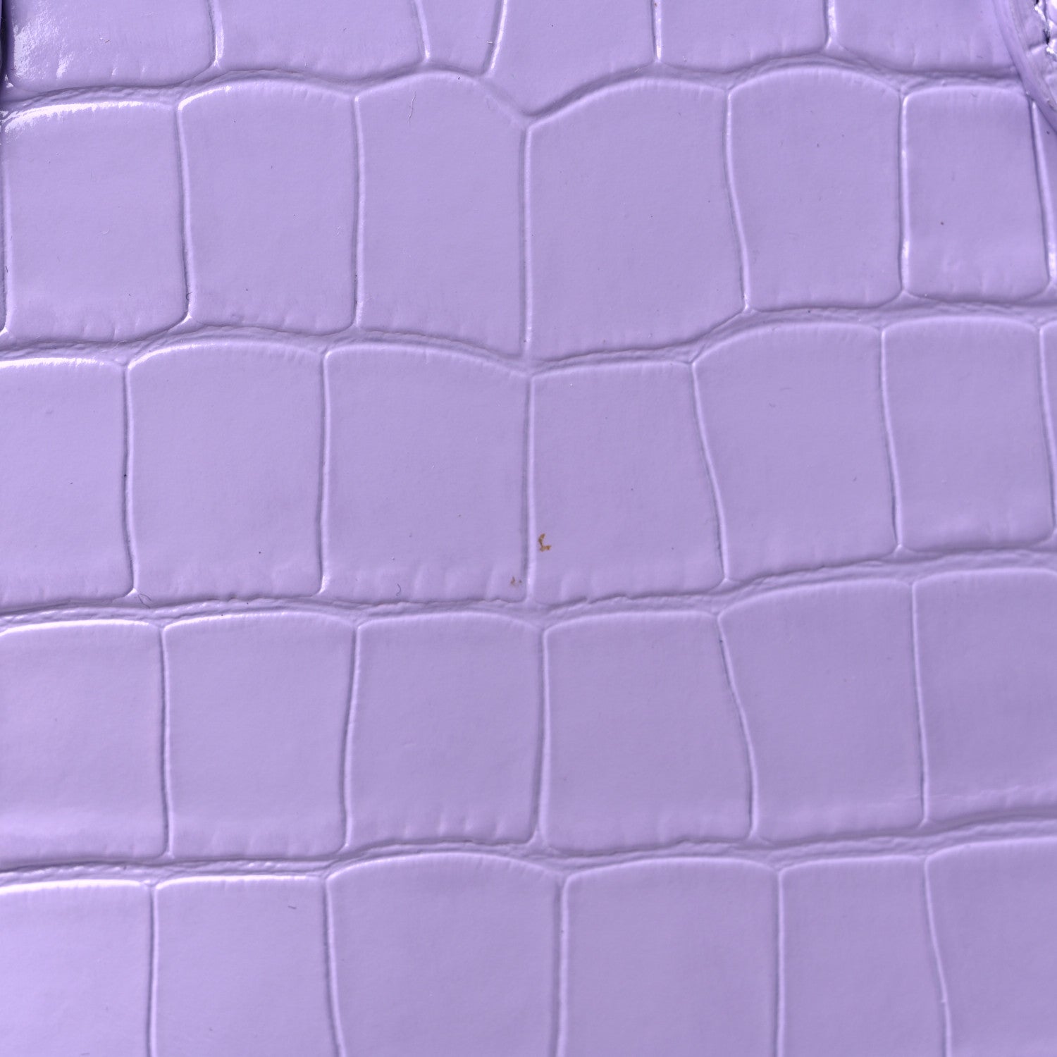 Balenciaga Shiny Calfskin Logo Crocodile Embossed S Ville Top Handle Bag Lilac White 10 of 11