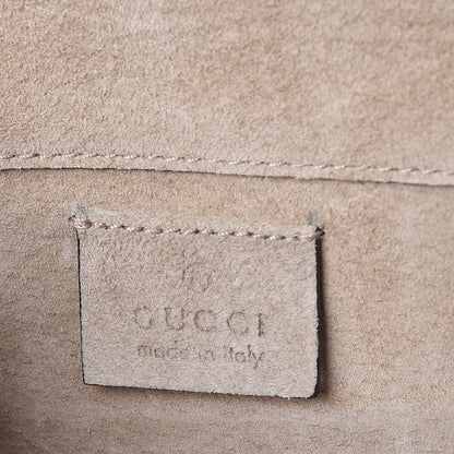 Gucci Patent Guccissima Small Broadway Clutch Dark Cipria 6 of 8