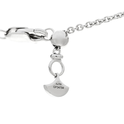 Graff 18K White Gold Diamond Tilda's Bow Pendant Necklace 6 of 7