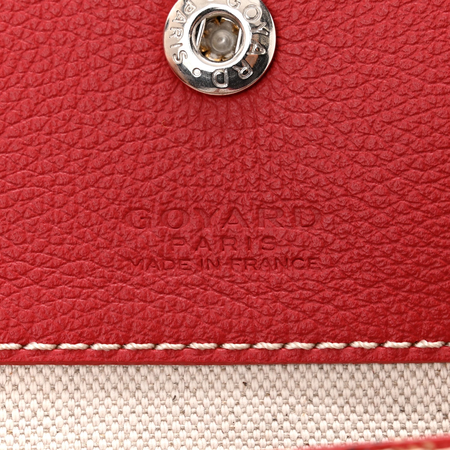 Goyard Goyardine Saint Louis GM Red 7 of 11