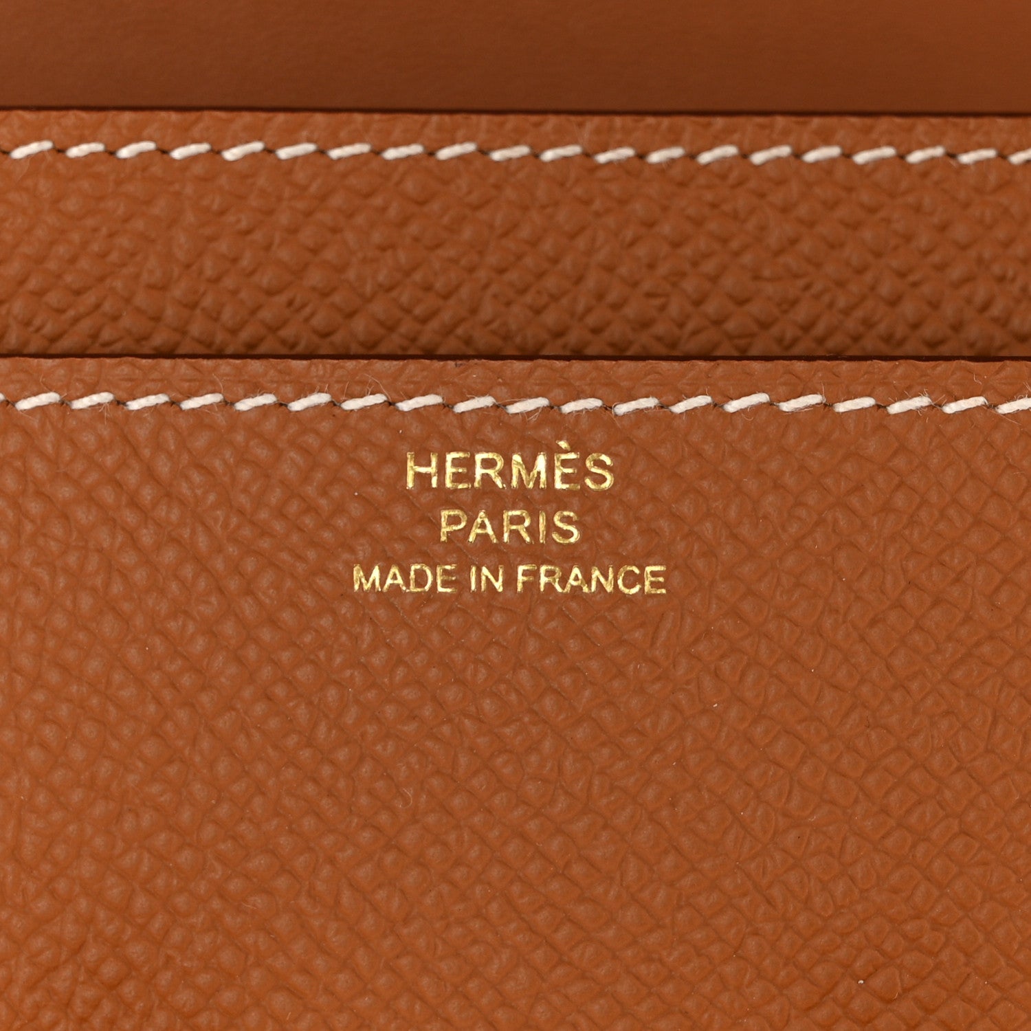 Hermes Epsom Constance Long Wallet To Go Gold 5 of 10