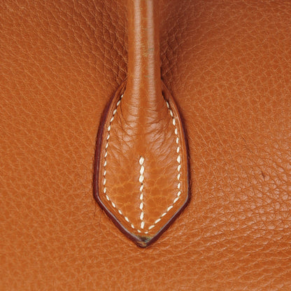 Hermes Taurillon Clemence Birkin 35 Gold 14 of 29
