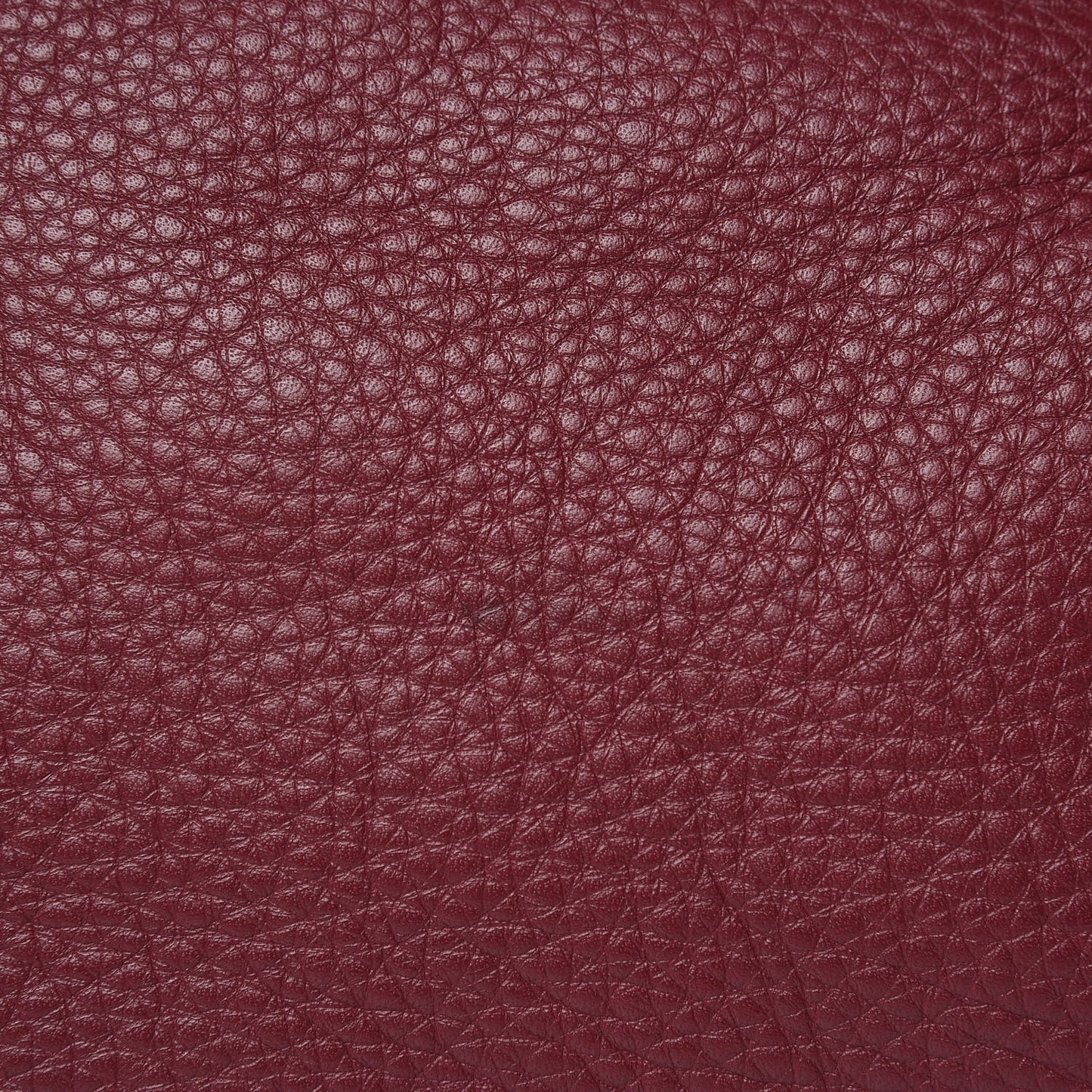 Grainy Calfskin House Check Medium Maidstone Burgundy Red