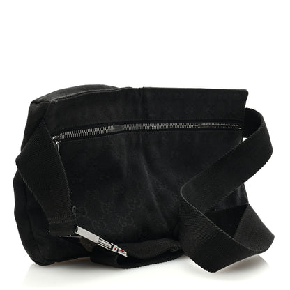 Gucci GG Monogram Double Pocket Belt Bag Black 3 of 10