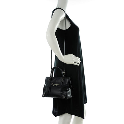 Balenciaga Calfskin Papier Mini A4 Tote Black 2 of 7