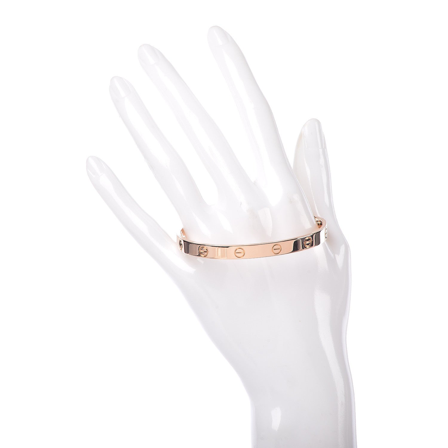 Cartier 18K Pink Gold LOVE Bracelet 18 2 of 6