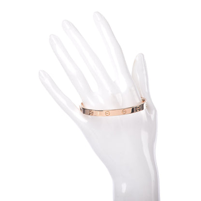 Cartier 18K Pink Gold LOVE Bracelet 18 2 of 6