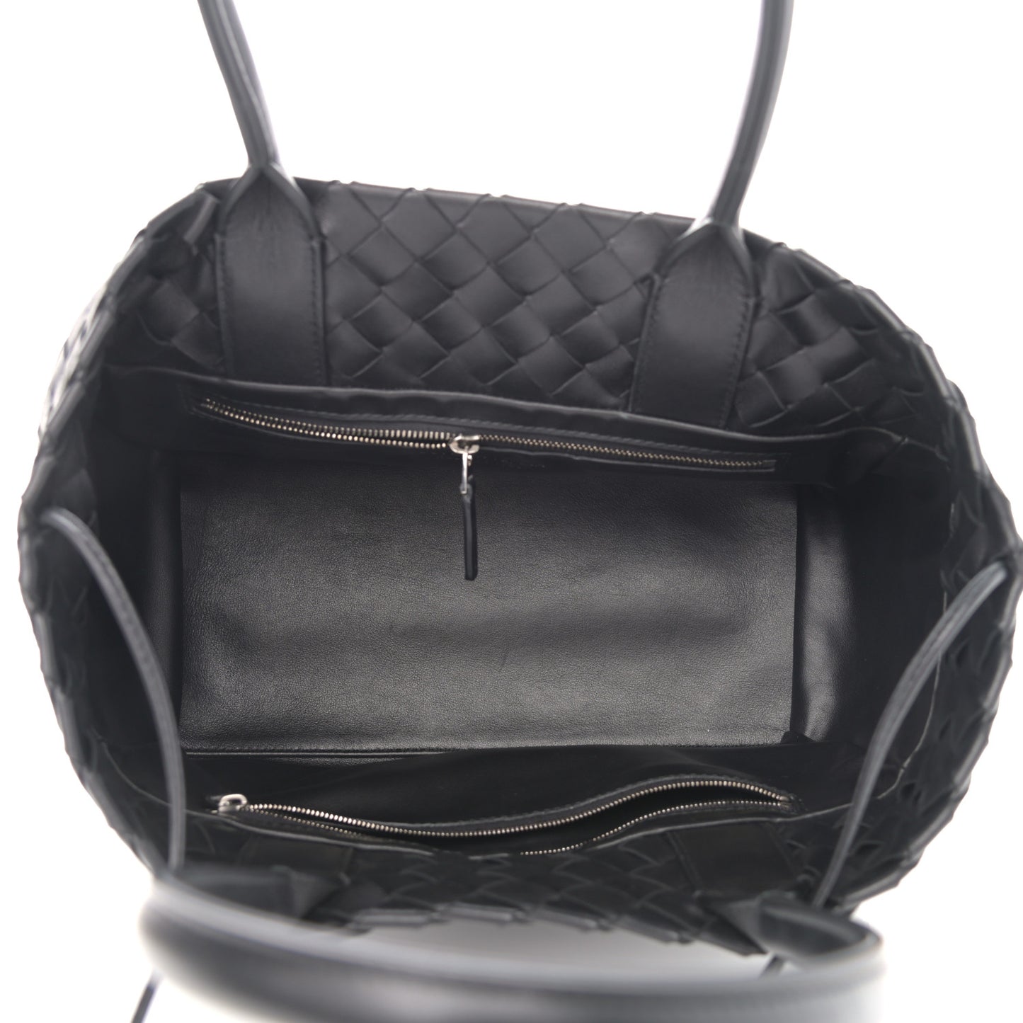 Nappa Intrecciato Small Tote Black