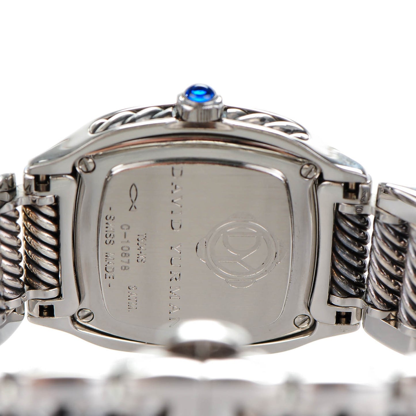Stainless Steel Diamond Bezel Mother of Pearl 25mm Thoroughbred Quartz Watch