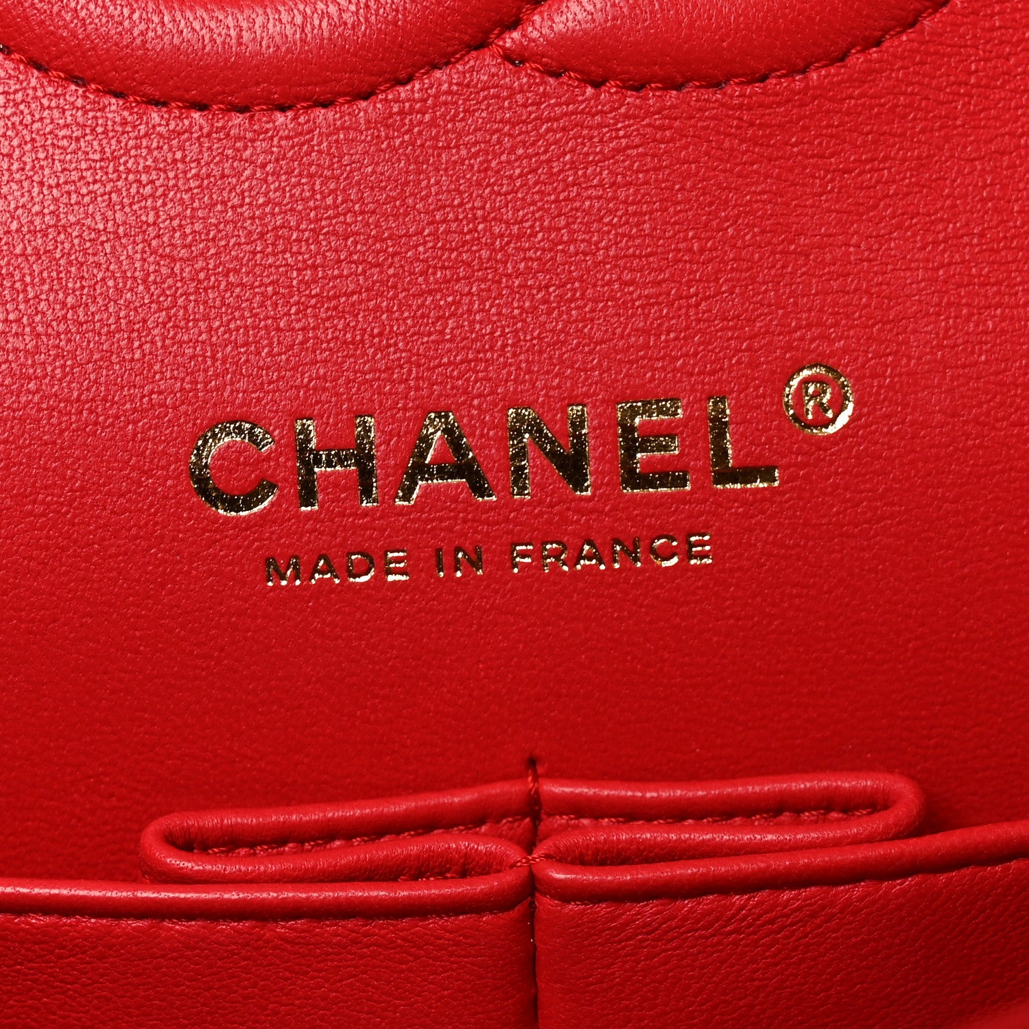 Chanel Caviar Quilted Medium Double Flap Red 6 of 11
