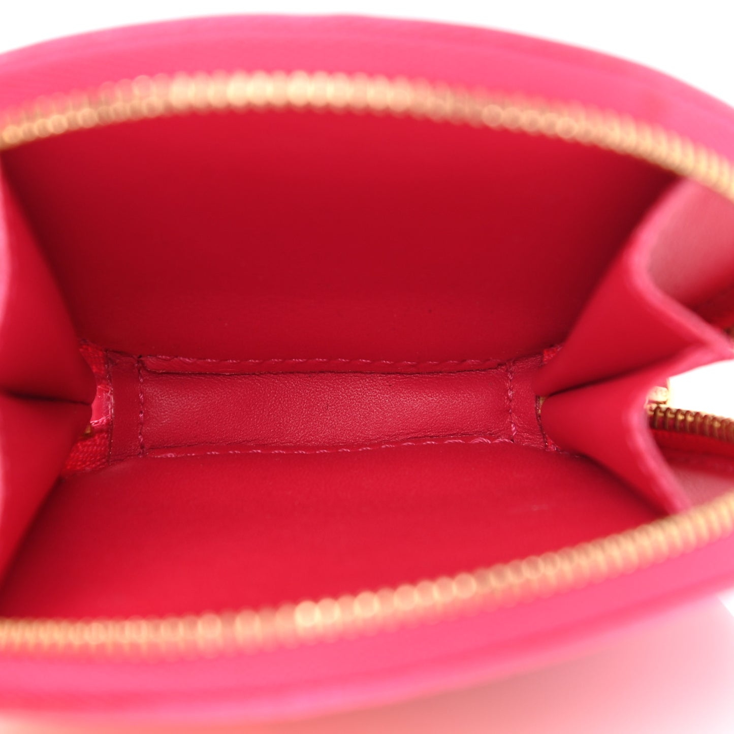 Vernis Roses Chapeau Coin Purse Rose Pop