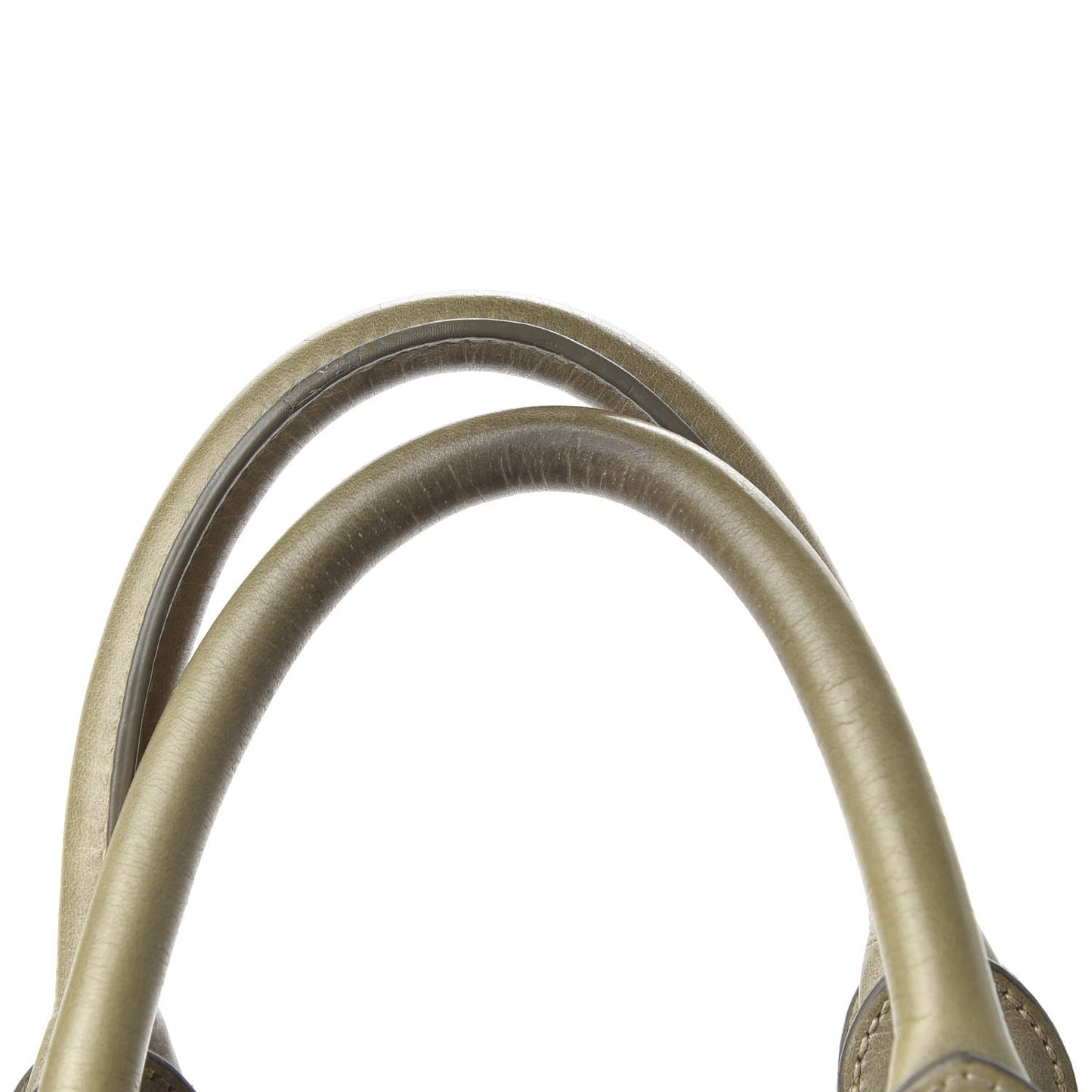 Vitello Lux Gathered Tote Pomice