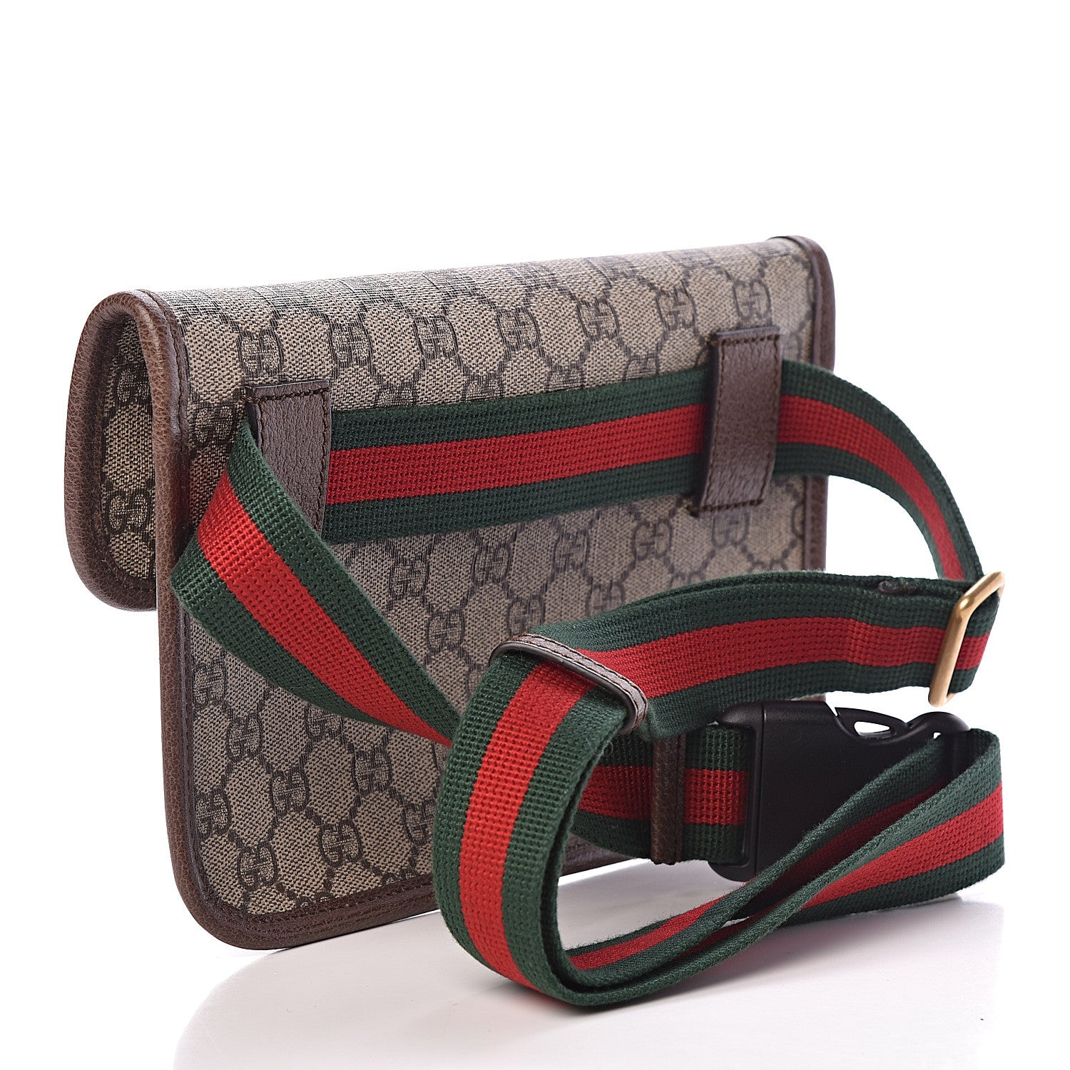 Gucci GG Supreme Monogram Neo Vintage Web Belt Bag Brown 3 of 10